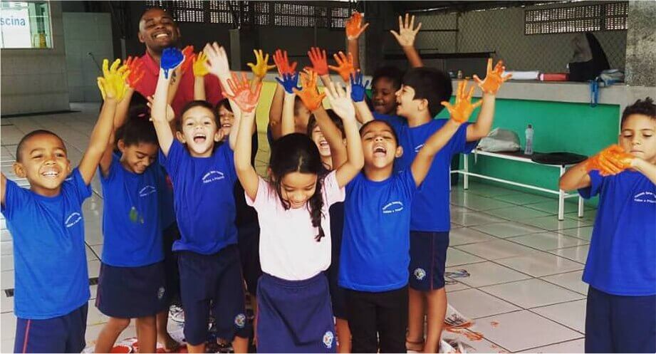 Crianças ensino fundamental Carlos Gomes